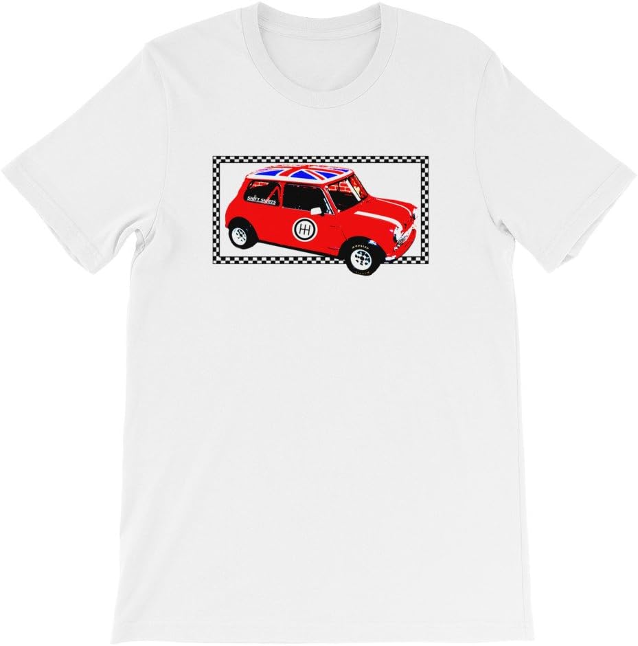 Shift Shirts Small Packages – Morris Mini Cooper Inspired T-Shirt