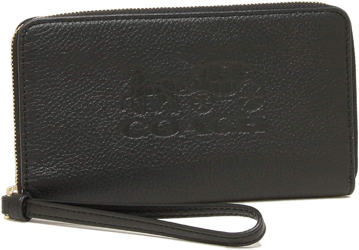 Amazon コーチ 長財布 リストレット アウトレット レディース Coach F Imblk ブラック 並行輸入品 Coach コーチ 財布