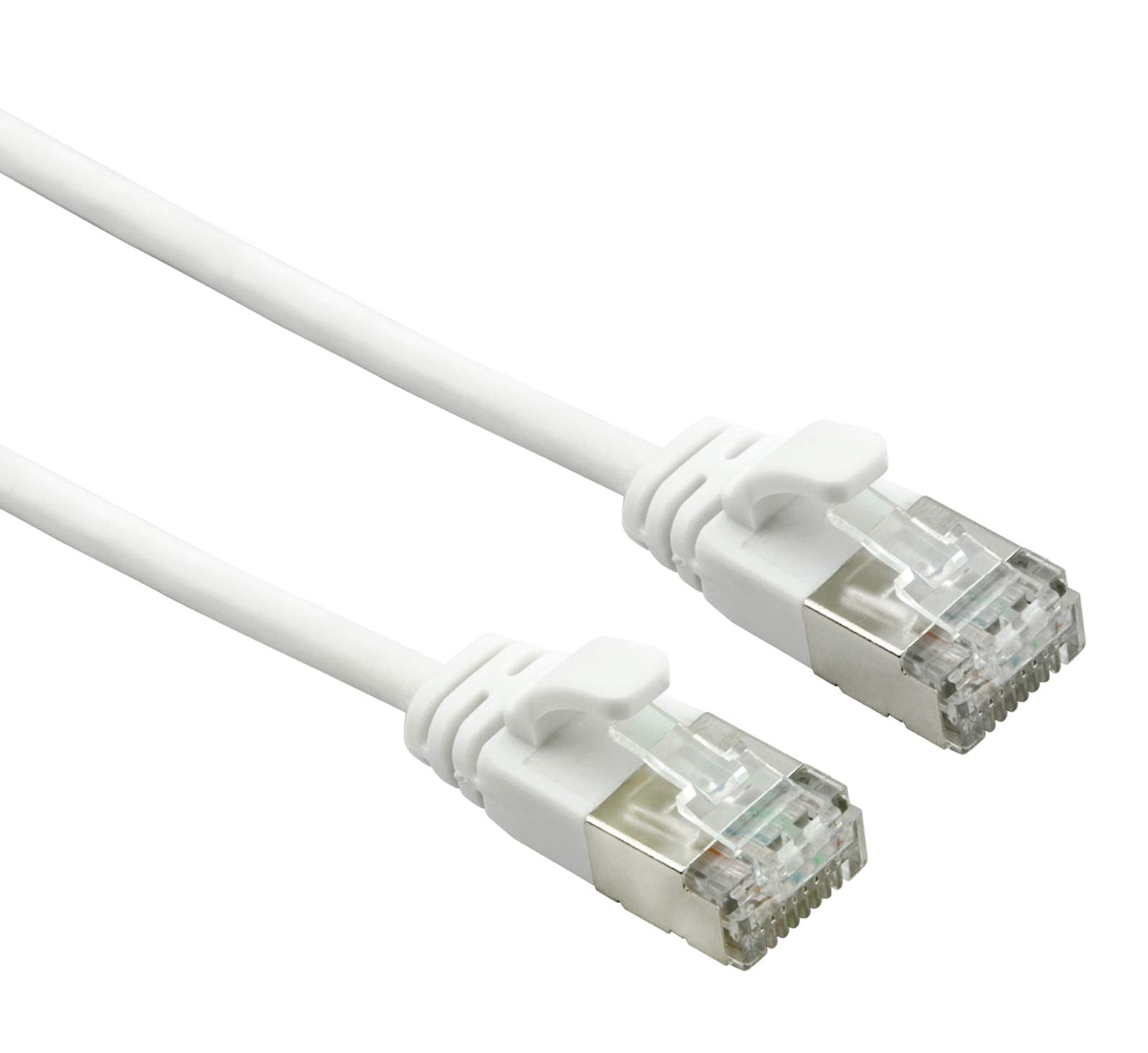Roline | U/FTP Data Centercable Cat.7 | with RJ45 Plug | 500 MHz | LSOH | Slim | White | 2 m