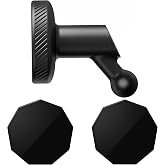 Magnetic Mount with 2 Magnetic Piece Compatible with Garmin Dashcam | Compatible with Garmin Mini 2/65W/66W/67W/55/56/57/45/46/47/Mini/Mini 3/Tandem/X110/X210/X310/Speak/Speak Plus, Strong Hold