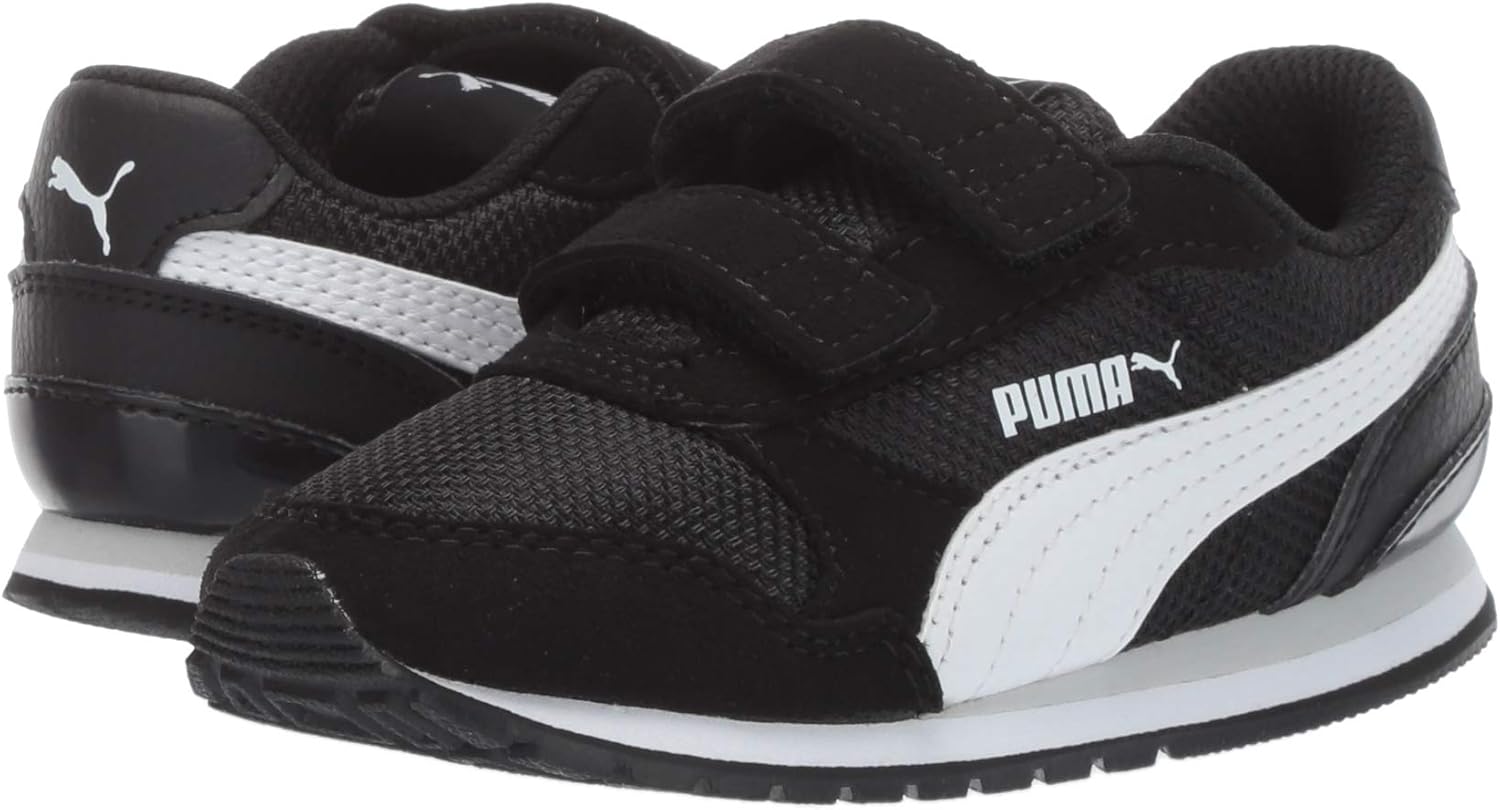  | PUMA Kids' St Runner hook and loop fastener Sneaker | Shoes