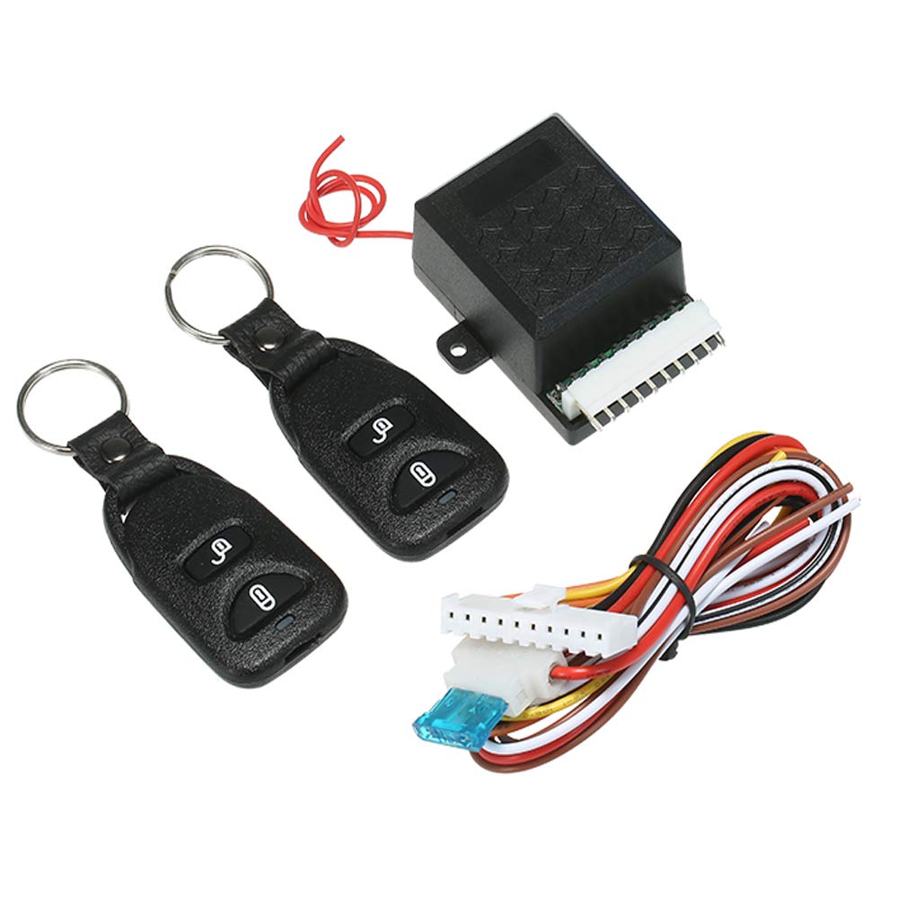 Photo 1 of Shkalacar 12V Universal Car Auto Remote Central Kit, Door Locking Vehicle Keyless Entry System,Auto Remote Lock System with 2 Remote Control
