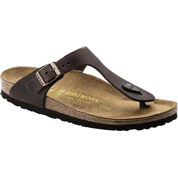 Amazon.com | Birkenstock Women's Gizeh Thong Sandal, Tobacco Brown Leather,  41 M EU/10-10.5 B(M) US