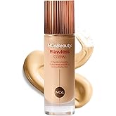 MCoBeauty Flawless Glow Luminous Skin Filter - 2.5 Fair - 4-in-1 Luminous Primer, Foundation Booster & Liquid Highlighter with Squalane - Radiant Glow Complexion Perfector Face Makeup
