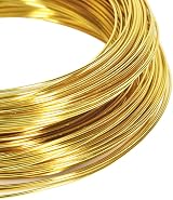 Tenn Well 18 Gauge 1mm Aluminum Craft Wire 165 ft Gold Anodized view 4