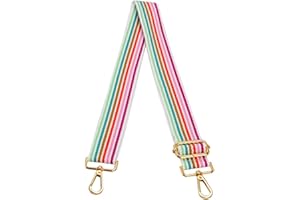 ZANQANO Purse Strap Replacement Crossbody Bag Women Wide Adjustable Jacquard Woven Handbag Straps