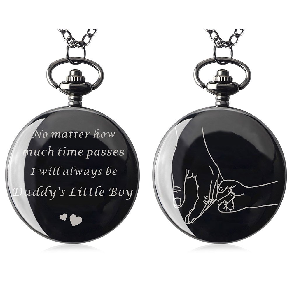to my husband pocket watch