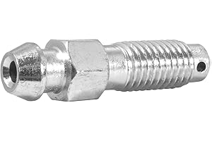 4LIFETIMELINES Stainless Steel Brake Bleeder Screws - Enhance Brake System Performance - Efficient Air Release - M7x1.0, 8mm Hex, Bag of 2, Rust and Corrosion Resistant