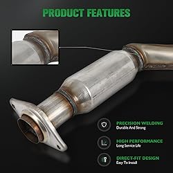 SCITOO 643144 Rear Catalytic Converter Fit For