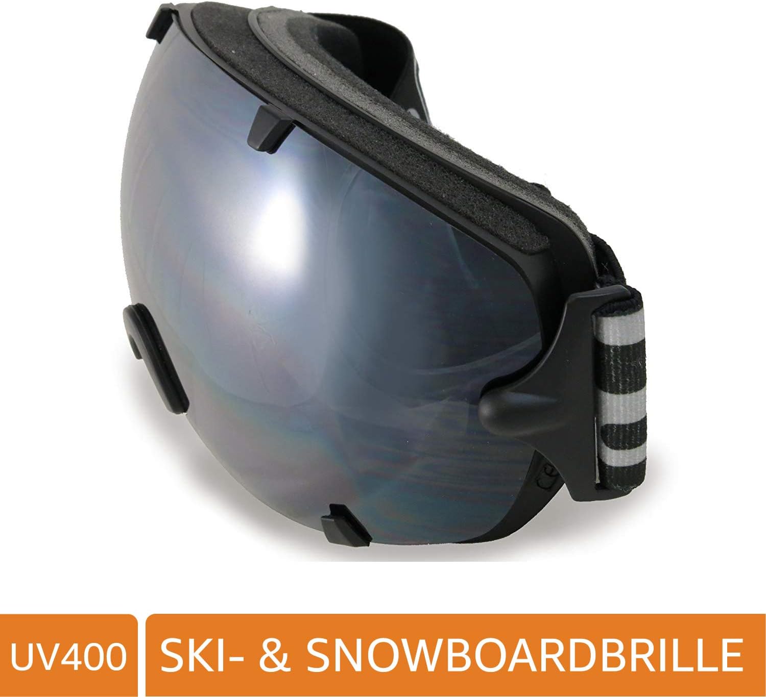 colourful ski goggles