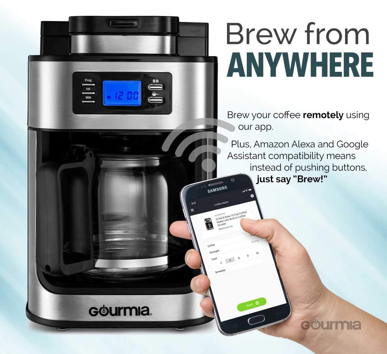 coffee makers compatible with google home