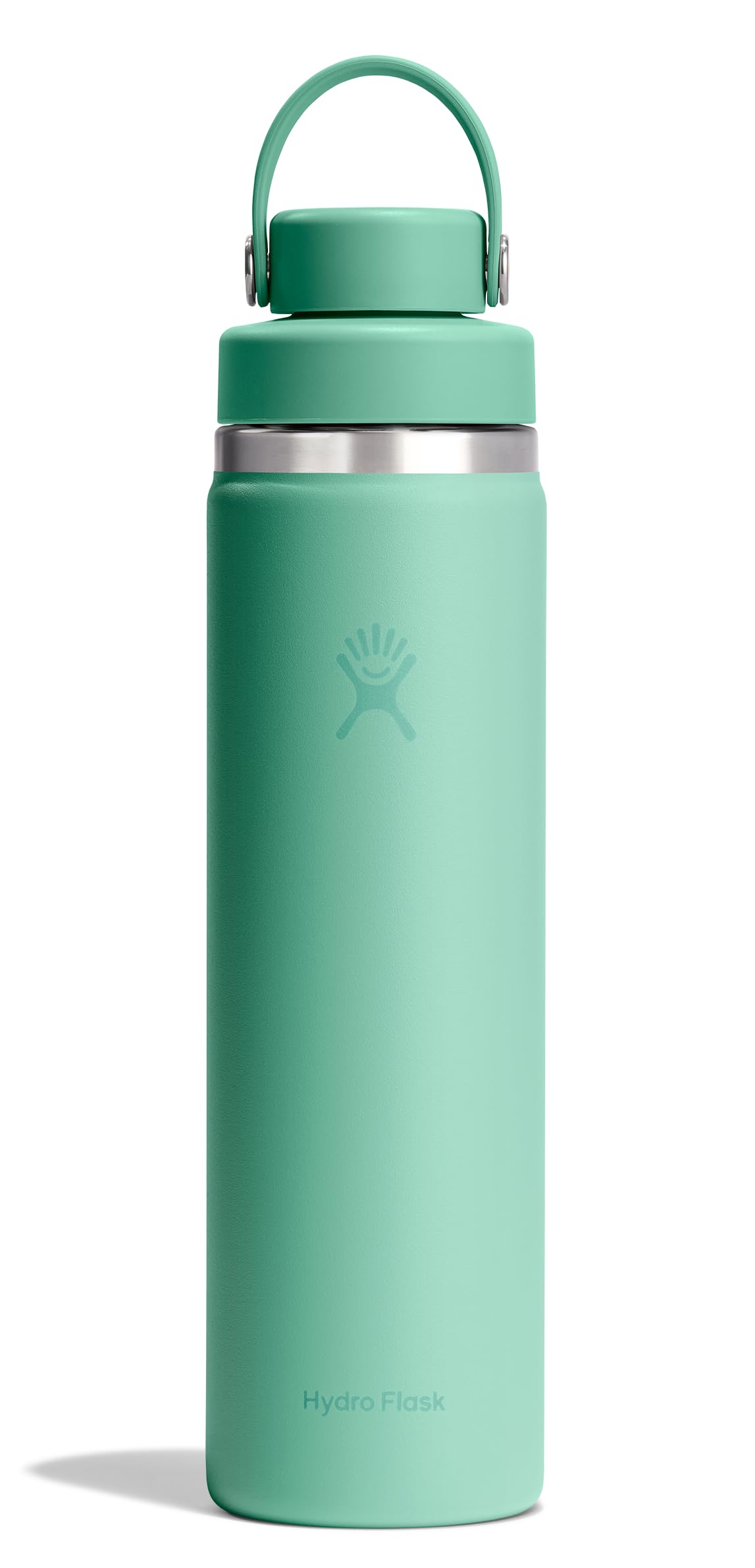 Hydro Flask Water Bottle – Insulated Stainless Steel – Wide Mouth Flex Chug Lid, Non Spill, Leakproof in 24 Oz Mermaid Green