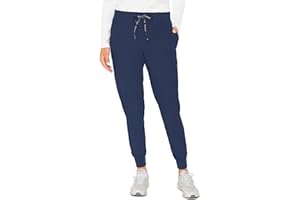 Med Couture Scrub Jogger Pants for Women, Seamed Bottoms with 4 Spacious Pockets MC8721