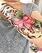 Dalin 4 Sheets Fashion Temporary Tattoos, Lotus, Koi Fish, Wings, Sexy Lady Fake Tattoos for Women Men