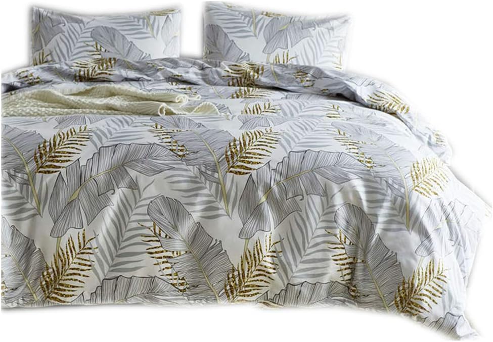 Serie Dream Polyester Coton 3 Pieces 1 Housse De Couette 2 Taies Doreiller 48x74 Blanc 140x200cm 1 2mbed Chaose Housse De Couette Ensemble De Literie Super Doux Fleur De Mer Ameublement Et Decoration Cuisine