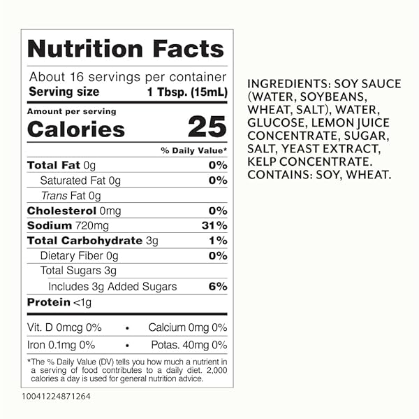 ROLAND FOODS VEGAN PONZU SEASONED SOY SAUCE WITH LEMON, SPECIALTY IMPORTED FOOD, 8.45 OUNCE BOTTLE, PACK OF 1