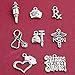 BNQL 16pcs Medical Nurse Charms Collection for Jewelry Making (Medical Nurse)