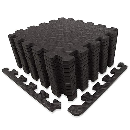 diMio Sport-Schutzmatten - Puzzlematten inkl. Randstückein in verschiedenen Größen und Farben - Schutzmatte/Unterlegmatte/Fit