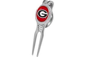 LinksWalker NCAA Kool Divot Repair Tool with Magnetic Golf Ball Marker