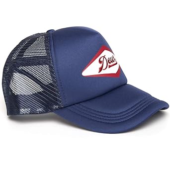 Deus Diamond Trucker Cap - Navy