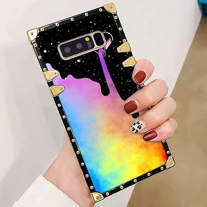 Amazon Com Case For Samsung Galaxy Note 8 Color Dye Square Luxury
