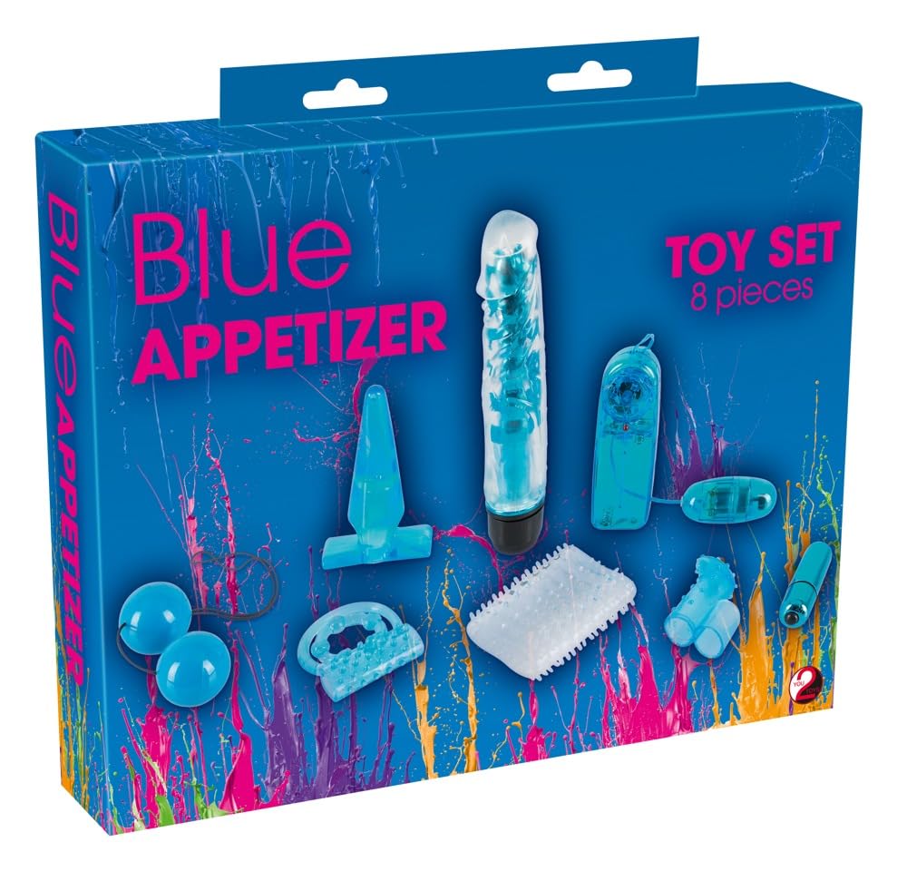 You2Toys Appetizer Set Blue Transparent 17.4 cm