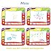 MAZU Drawing Mat, Large Magic Water Drawing Painting Writing Mat Pad Board 2 Pen Mess Free Coloring Develop Intelligence Learning Toy Gift for Boys Girls Toddlers Kids Children 31.5 X 23.6 4 Color