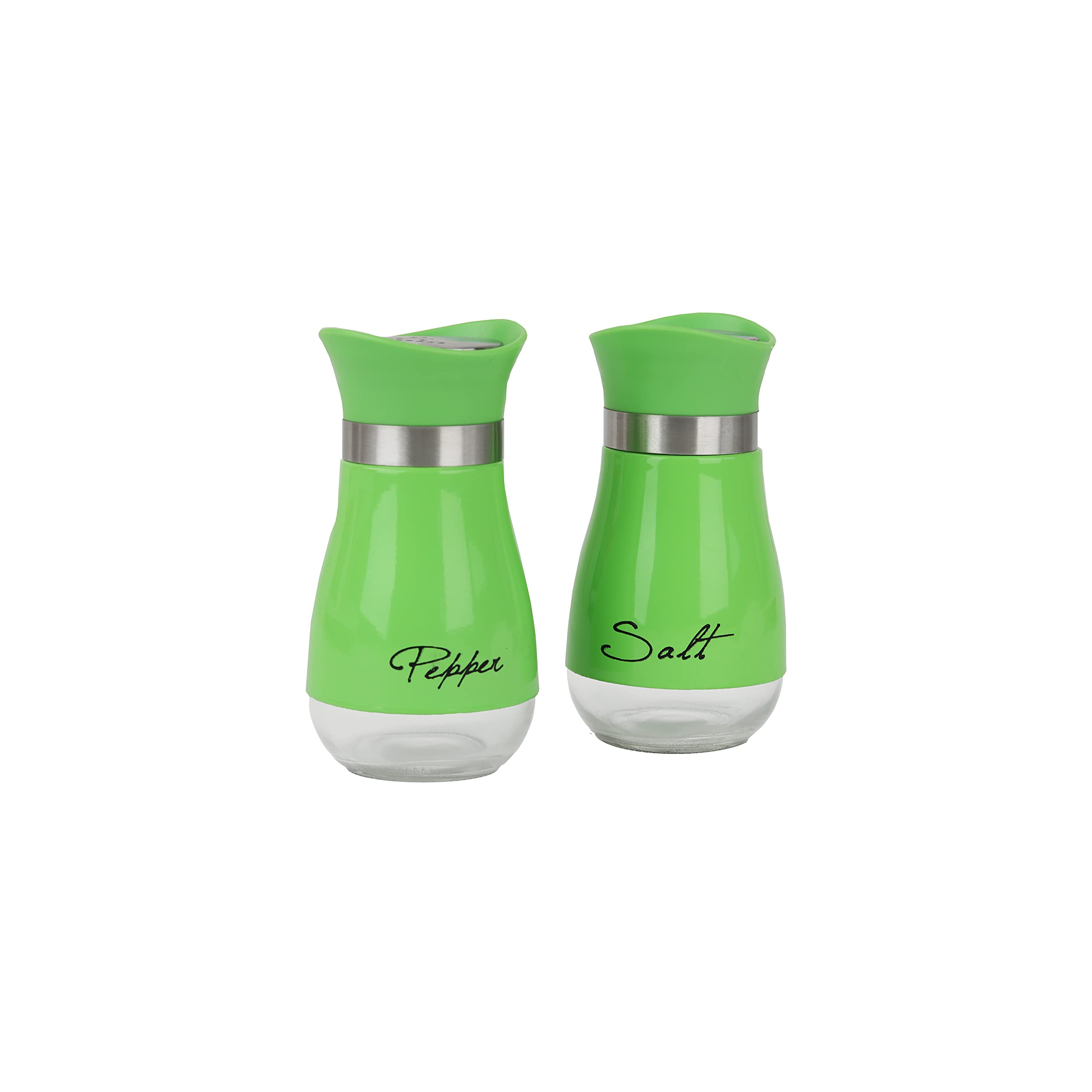 Salt and Pepper Shakers Basic Green