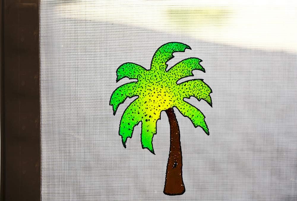 Metallum Creations Palm Tree Screen Magnet