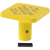 World American WA248433 Air Brake Valve Dash Knob Repair Part PP-1 Yellow Knob &amp; Pin, Replaces Bendix 248433 Haldex KN20901 Torque Automann 170.248433 Stem Size 3/8 Inch Color Yellow Taxonomy D Knobs,
