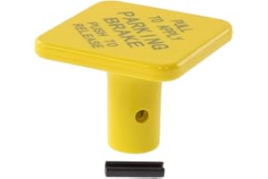 World American WA248433 Air Brake Valve Dash Knob Repair Part PP-1 Yellow Knob & Pin, Replaces Bendix 248433 Haldex KN20901 Torque Automann 170.248433 Stem Size 3/8 Inch Color Yellow Taxonomy D Knobs,