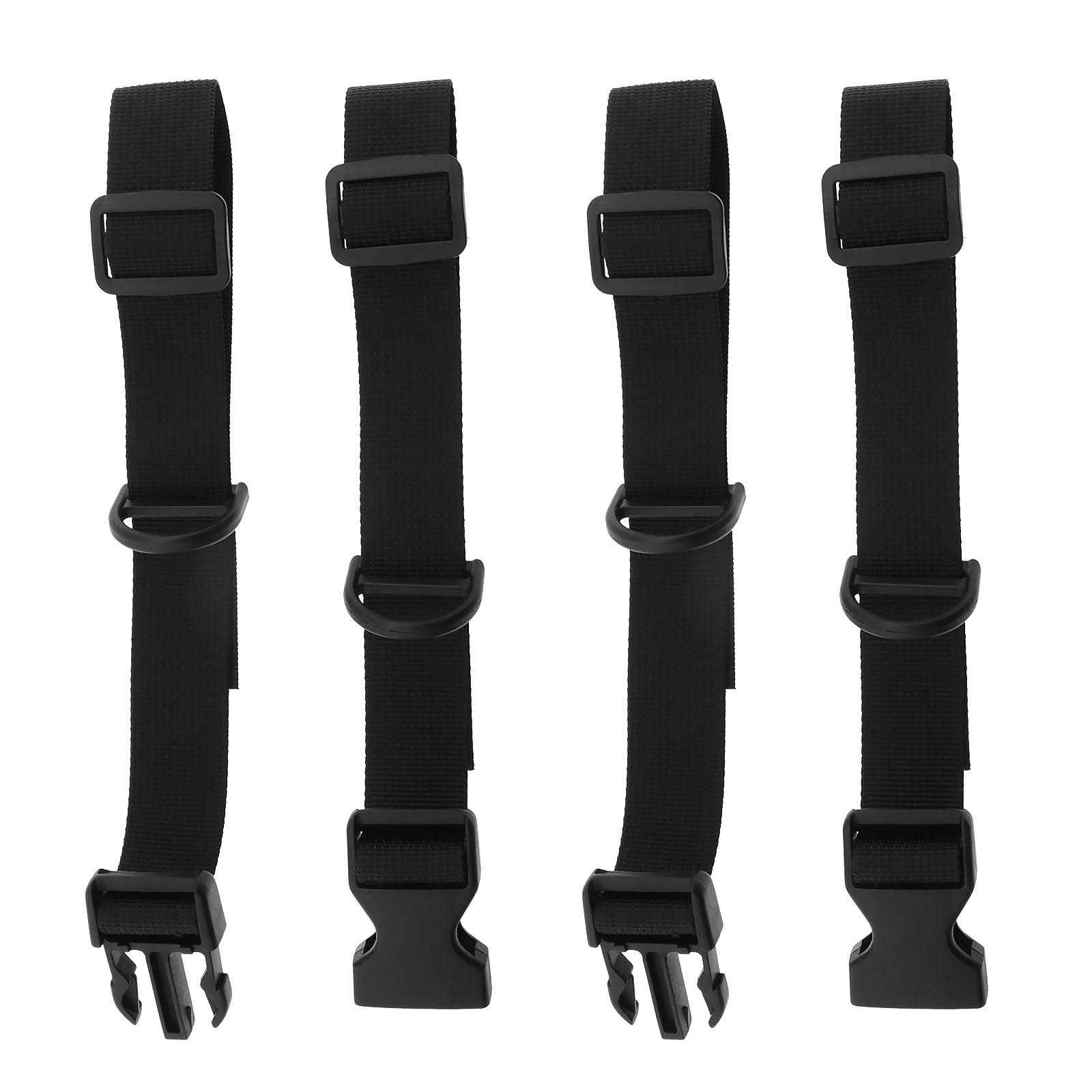 eMagTech 2x Backpack Chest Strap Adjustable Backpack Sternum Strap Chest Belt Nylon with Quick Release Buckle 25-70cm for Hiking and Jogging Black