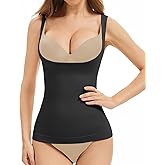 Ysabeloom Women's Underbust Shapewear Tank Tops Tummy Control Compression Camisole Seamless Slimming Tank Cami