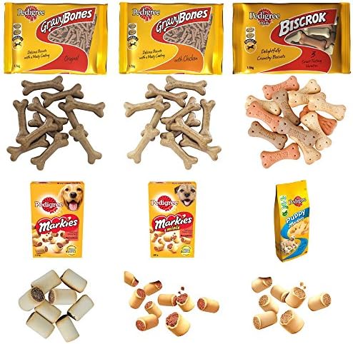 Pedigree Dog Biscuit Bones & Marrowbone Treats - Over 200 Various Different Weights To Choose From - (Markies Original, 100G)