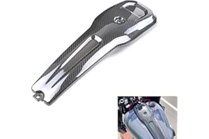 SeppDMV Tank Gas Cover Carbon Fiber Gas Fuel Tank Console Dash Instrument Panel Cover Bodywork for Harley Davidson LowRider S Low Rider ST 2022 2023 2024 2025 FXLRS FXLRST FXRST