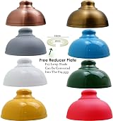 LEDSone Retro Green Metal Ceiling Lampshade 29cm Easy Fit Pendant Light view 9