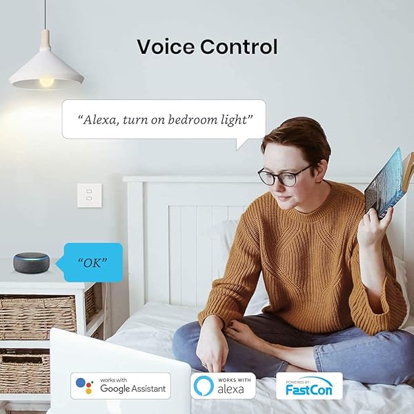 Interruptor de luz de pared BroadLink Smart Touch interruptor de cable en vivo nico de 2 unidades funciona con Alexa Google Home e IFTTT se requiere un concentrador con concentrador