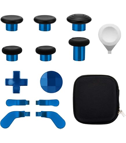thumbnail image 2 of 2x Original Xbox Thumbsticks + Button Contact Conductive Pads – Controller Repair Kit 2 of 5