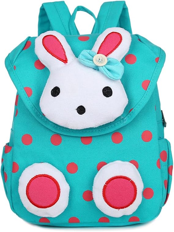 MCUILEE Kinderrucksack Kaninchen-Design – Klein, Wasserabweisend, Für Kindergarten & Ausflüge