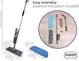 Addis Spray Mop 2 in 1 Microfibre Flat Mop 40x12x128 cm view 6