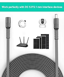 Itramax 30ft 12V DC Extension Cable (2-Pack),DC