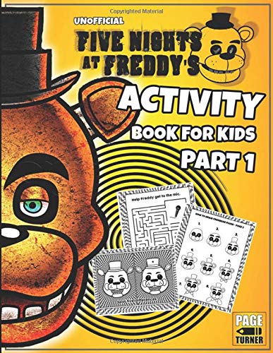 Buy Five Nights at Freddy's Activity Book (Part 1): (Unofficial FNAF ...