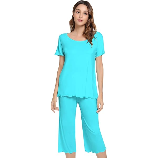 Oversized Off The Shoulder Tshirt Women NACHILA Women's Bamboo Nightgown Soft Short Sleeve Nightshirt V Neck Comfy Sleepwear S-4XL, Pink, Small Maternity Sleepwear