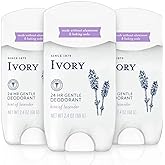 Ivory Deodorant, Hint of Lavender, 2.4 Ounce (Pack of 3)