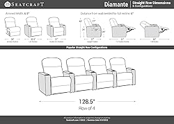Seatcraft Diamante - Home Theater Seating - Living