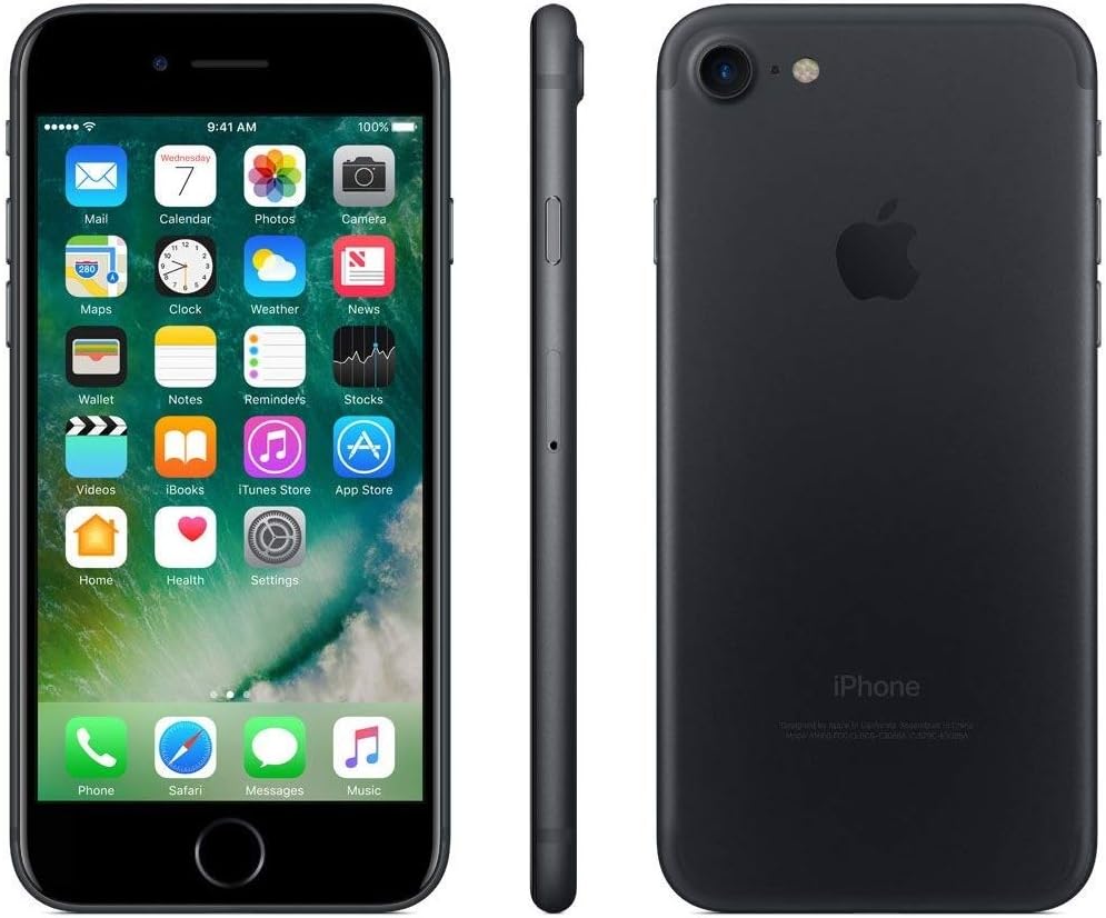 Apple iPhone 7 128GB - Black - AT&T (Renewed)