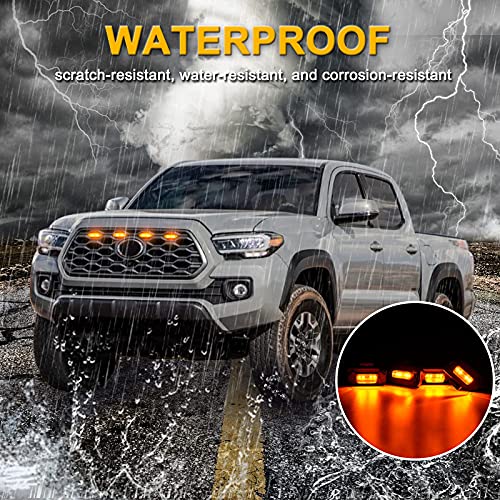 Amber Grill Lights Grill light Amber Raptor Grille Lights for