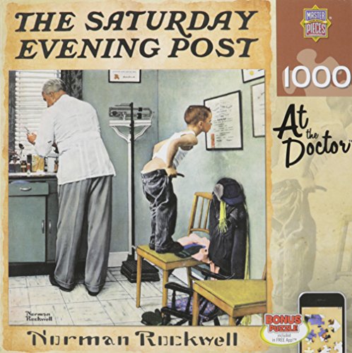 MasterPieces Saturday Evening Post Norman Rockwell At The Doctor's Jigsaw Puzzle, 1000-Piece