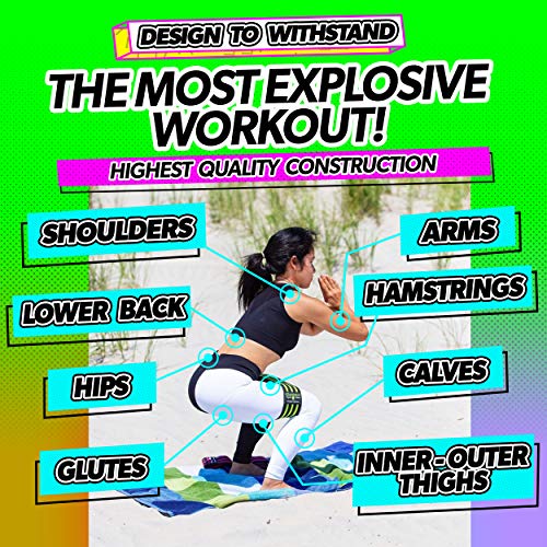 Gladiator Glute Bands 2 Pack Non Slip Fabric Resistance Booty Bands Pricepulse