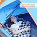 REDCAMP Cotton Flannel Sleeping Bag for Adults, XL 32/41/50F Comfortable, Envelope with Compression Sack Grey 3lbs (91
